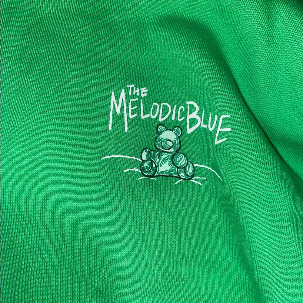 Green 'The Melodic Blue' Tour Hoodie